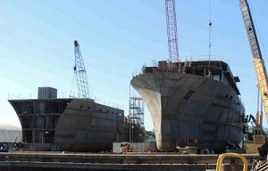Research Vessels Construction Progressing as Scheduled