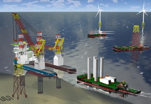 Bugsier, Wärtsilä Develop New Wind Farm Installation Vessel Concept
