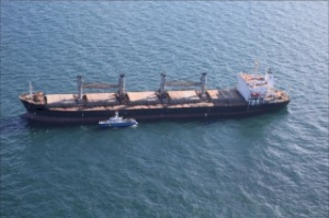 Gallery: Liberian Bulk Carrier Stuck off Sweden for Days