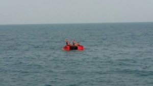 Singapore Navy Saves 5 from Capsized Trawler