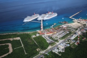 Carnival Adds Third Berth to Cozumel Pier