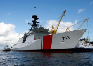 Ingalls Shipbuilding Launches Fourth U.S. Coast Guard National Security Cutter