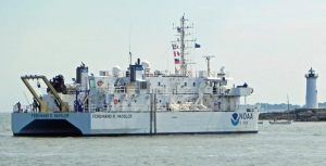 NOAAs Ferdinand R. Hassler Begins Survey Project