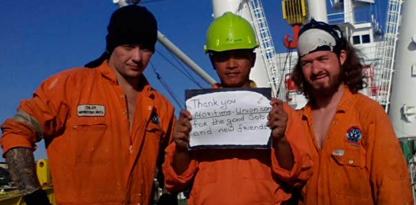 Maritime Union Photo testimonial