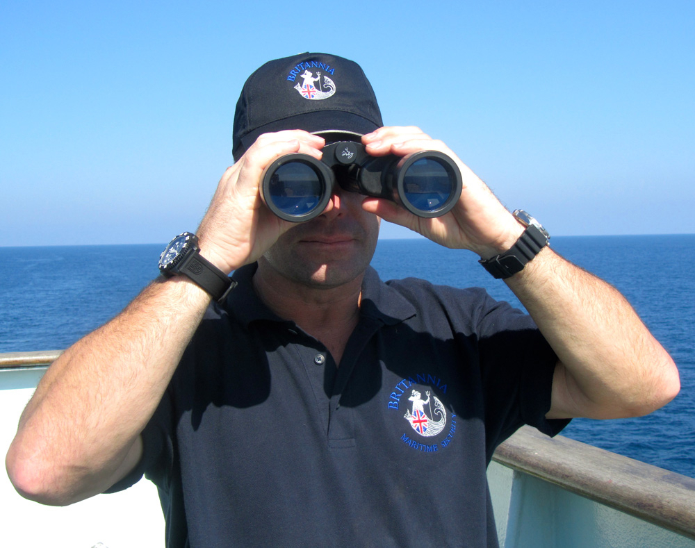 Employment with Britannia Maritime Security