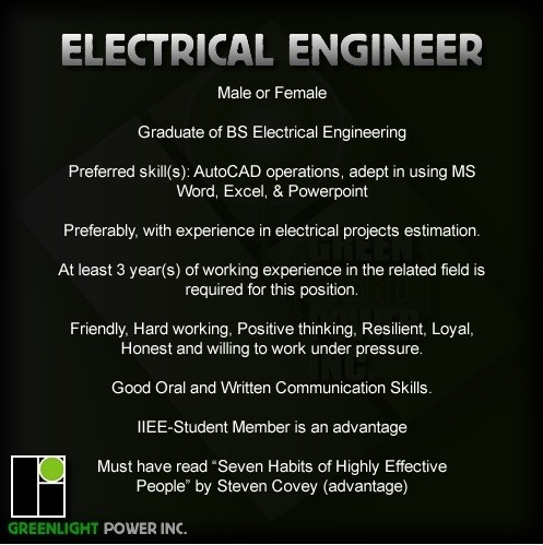 ELECTRICAL ENGINEER