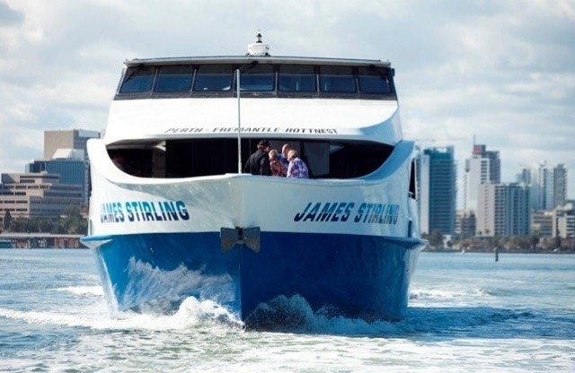 MV James Stirling Cruising the Swan
