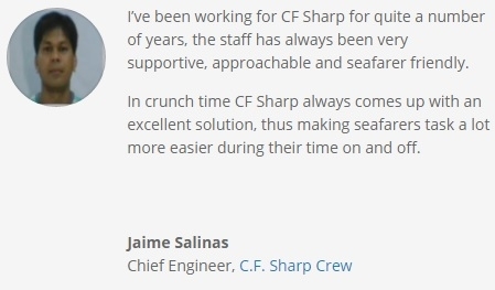 Testimonial Chief Engineer