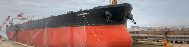 vessel at port
