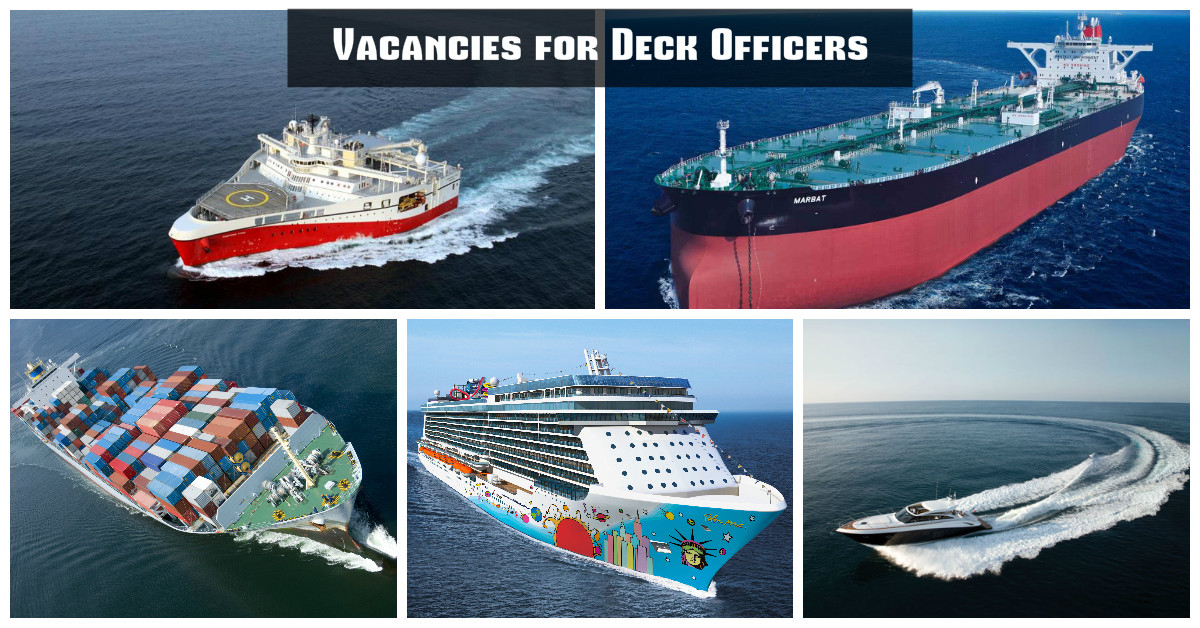 p&o cruises deck officer jobs