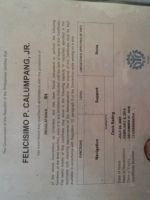 FELICISIMO JR.   **********